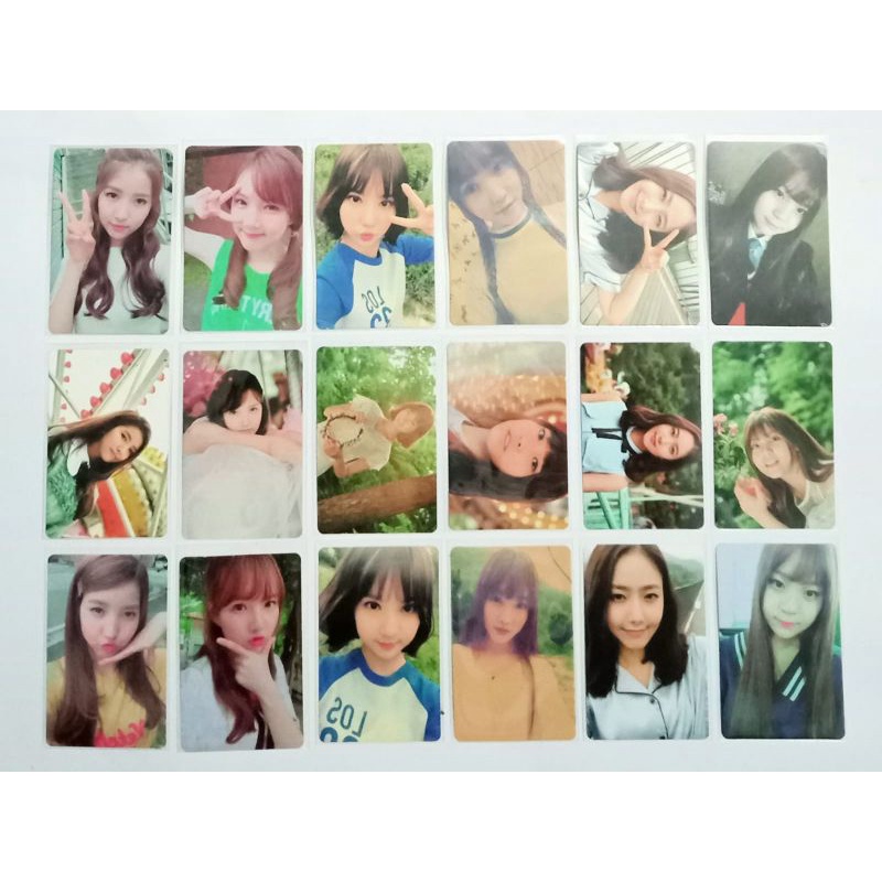 Official Photocard Gfriend Album LOL Sowon Yerin Eunha Yuju Sinb Umji