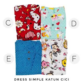 Dress Anak  Perempuan  Katun Cici Baju  Bayi  Balita Perempuan  