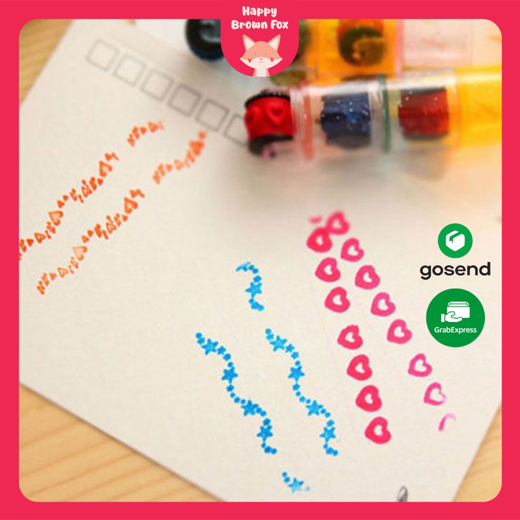 MAINAN ANAK CAP STEMPEL ANAK STACKABLE ROLLER STAMP