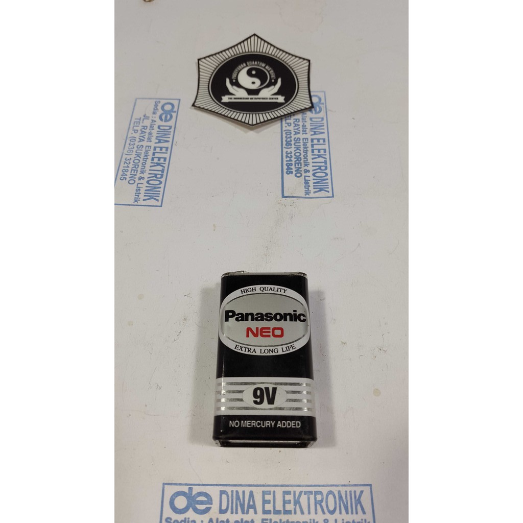 BATU BATERAI PANASONIC NEO KOTAK 9 VOLT