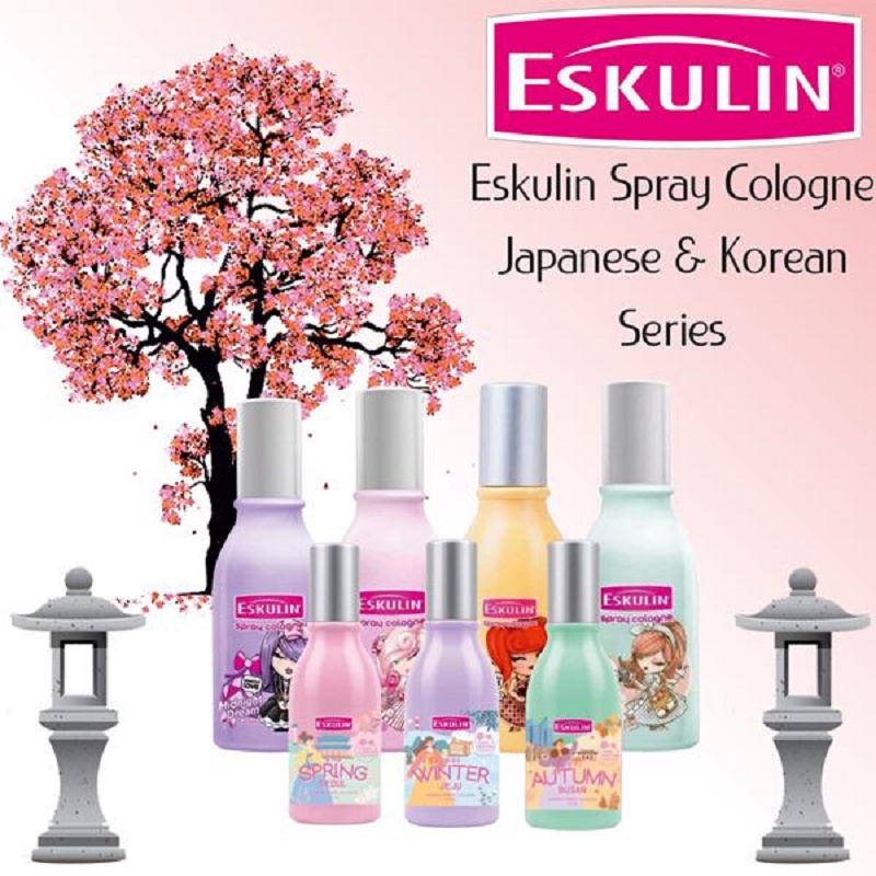 ESKULIN COLOGNE SPRAY 110ML | BODY MIST KOREA | PARFUM JAPANESE