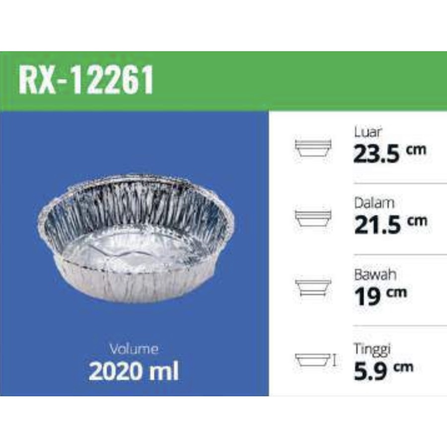 Aluminium Tray / RX 12261 / Aluminium Cup
