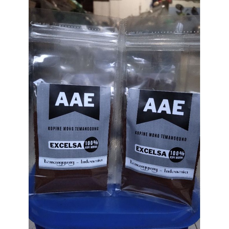 

Kopi Temanggung Excelsa Kopi Nongko bubuk murni 100gram dan 200gram