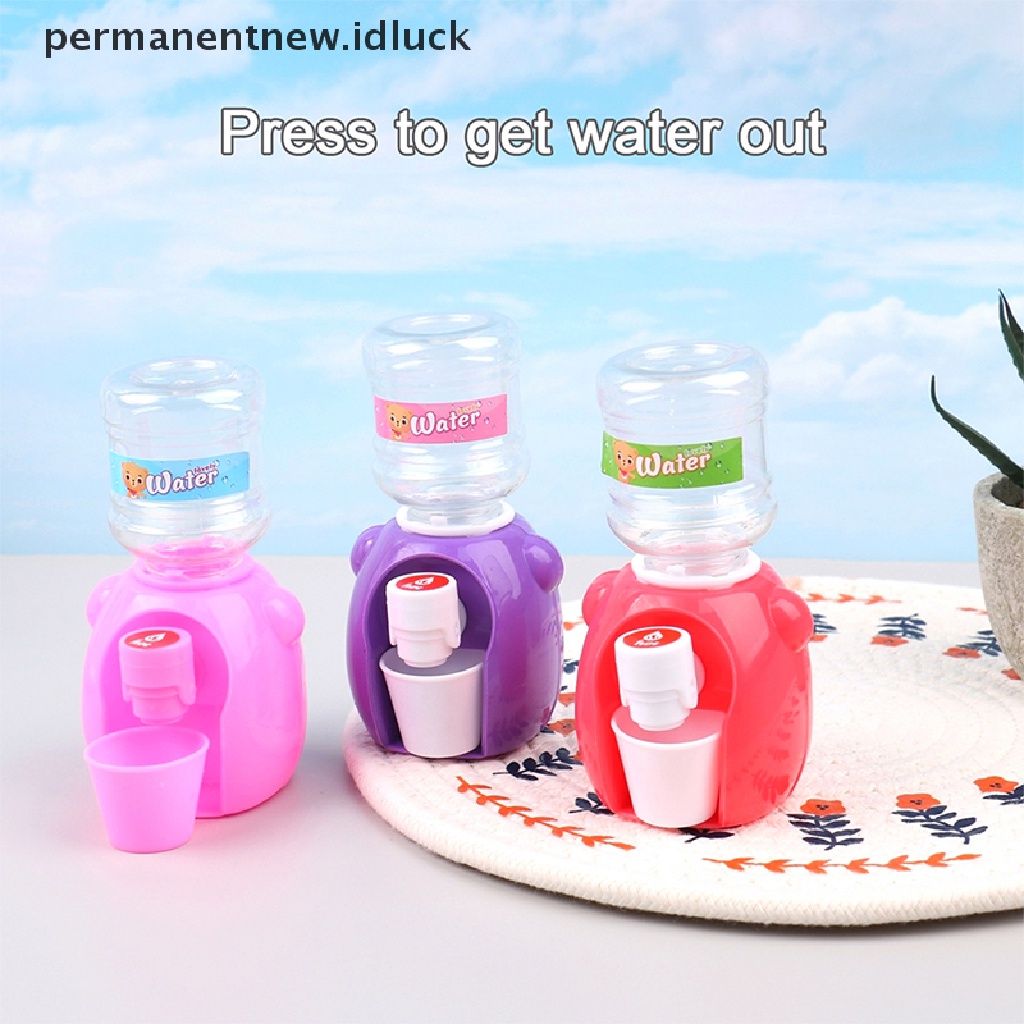 Luckypermanent Mainan Dispenser Air Minum Untuk Dekorasi Ruang Tamu Rumah Boneka