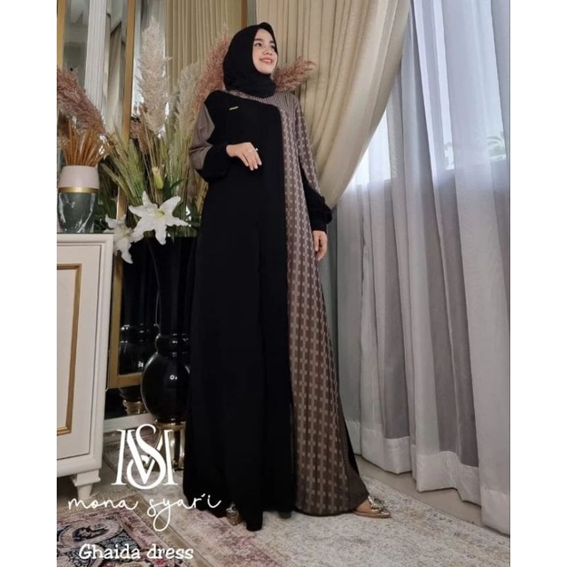 GHAIDA DRESS BY MONA SYARI M.E