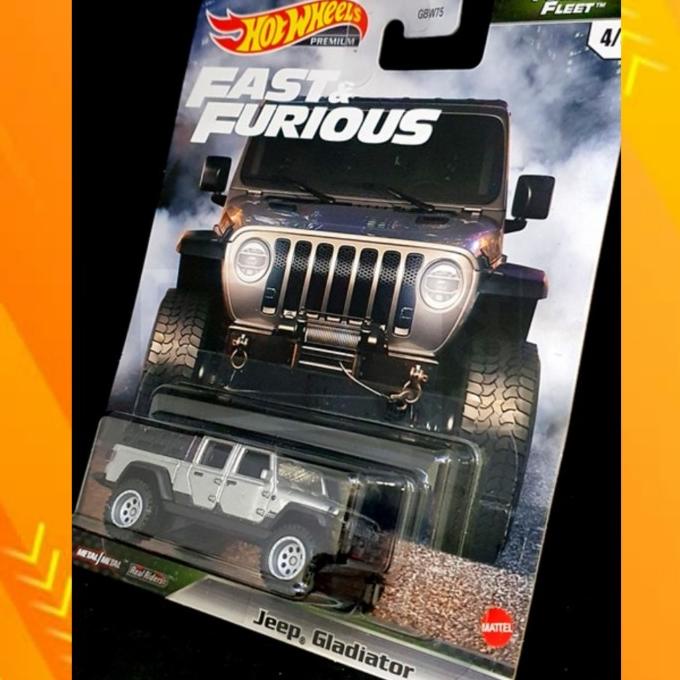 Hot Wheels Furious Fleet HotWheels Jeep Gladiator Fast Furious 2021