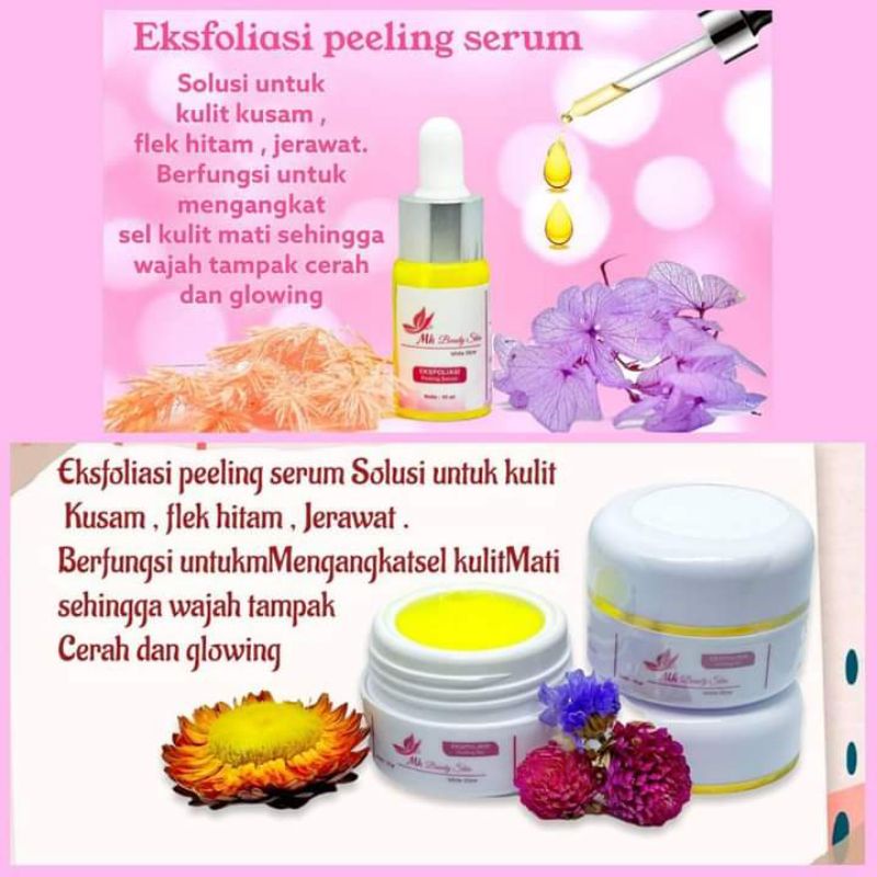 Bikin Glowing Mk Beauty Skin peeling Ekspoliasi