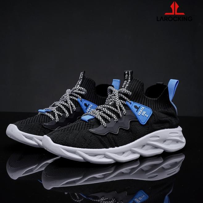 Modern Larocking - Venta Vol 1 Hitam | Sepatu Sneakers Running Gym Shoes - Hitam, 40