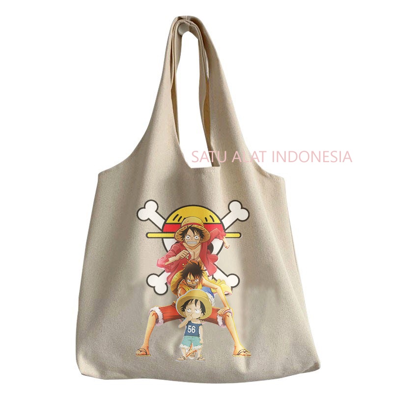 ANIME TOTEBAG 3.0 BESAR 100% CANVAS ORIGINAL ANIME GUNDAM KARTUN TOTE BAG VINTAGE 8899 BIG CANVAS BAG TAS KANVAS