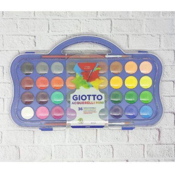 

mU4Code Giotto Mini Watercolor Block 36clr (Block dia 23mm)(K5V3) (paling laris)