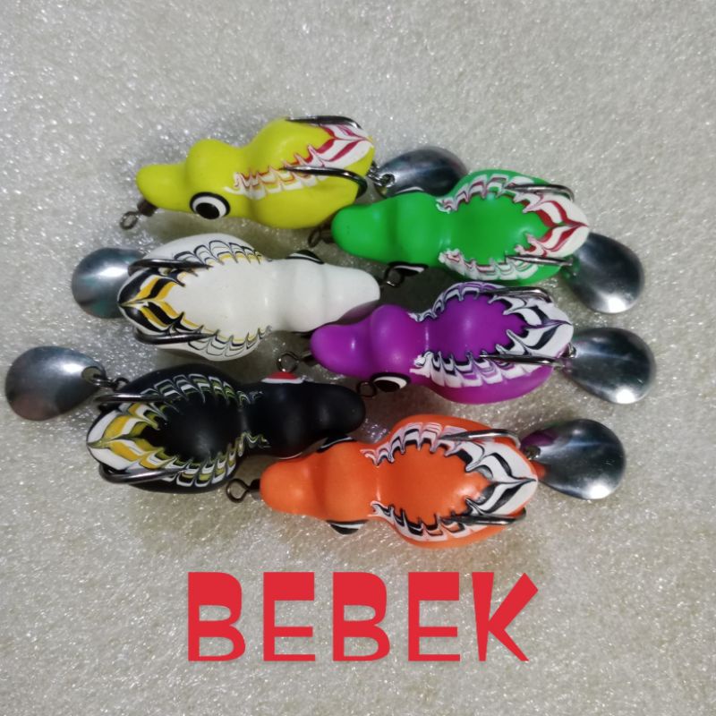 Bebek Soft Lure  panjang 4 Cm Umpan Casting