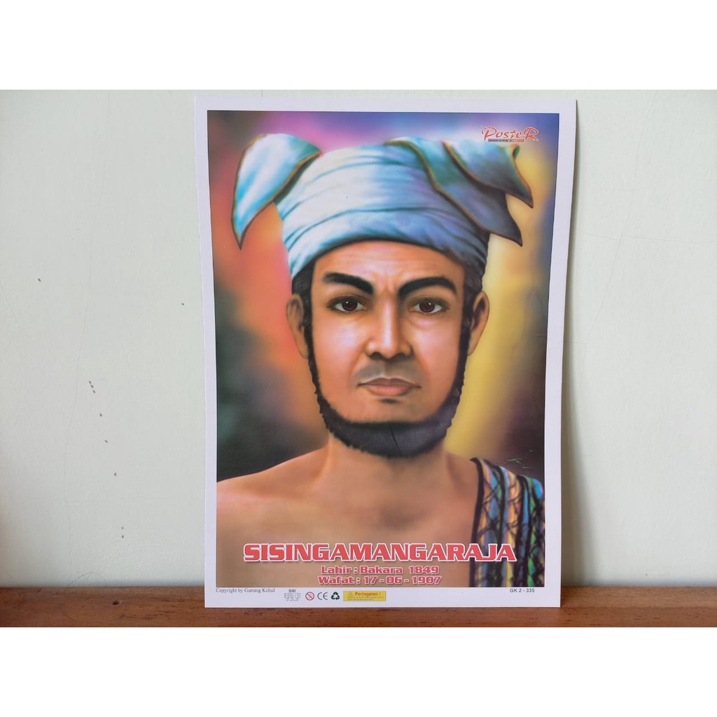 Poster Pahlawan dan Tokoh Nasional RI [UK 25x34 Cm]