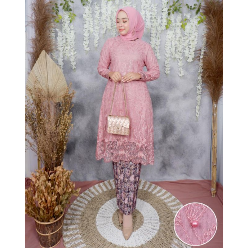 NASW✓TUNIK TILLE/KEBAYA TILLE/KEBAYA MODERN/BAJU KEBAYA/KEBAYA TUNIK/KEBAYA INDONESIA/KEBAYA-3
