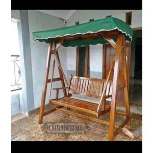 BANDULAN AYUNAN JATI KURSI SANTAI GOYANG KAYU JATI