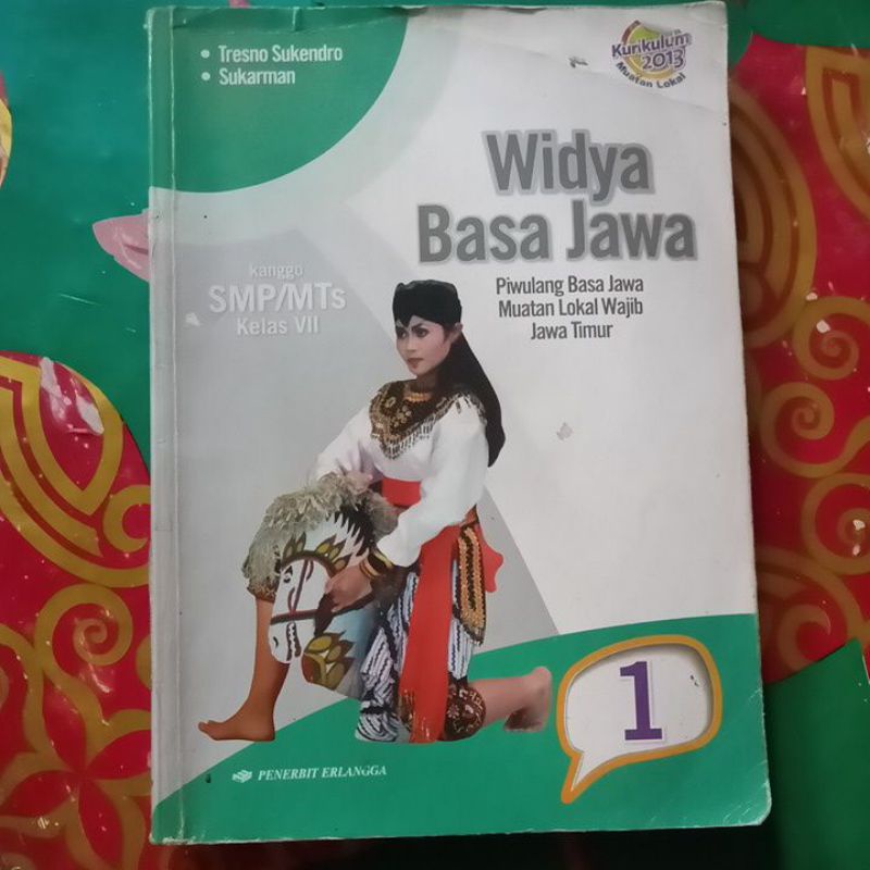 

buku Widya Basa Jawa kelas 7/VII/1 SMP penerbit Erlangga