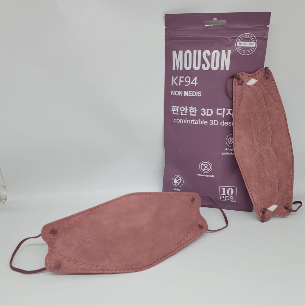 mouson kemenkes masker kf94 4play protective mask masker kf94