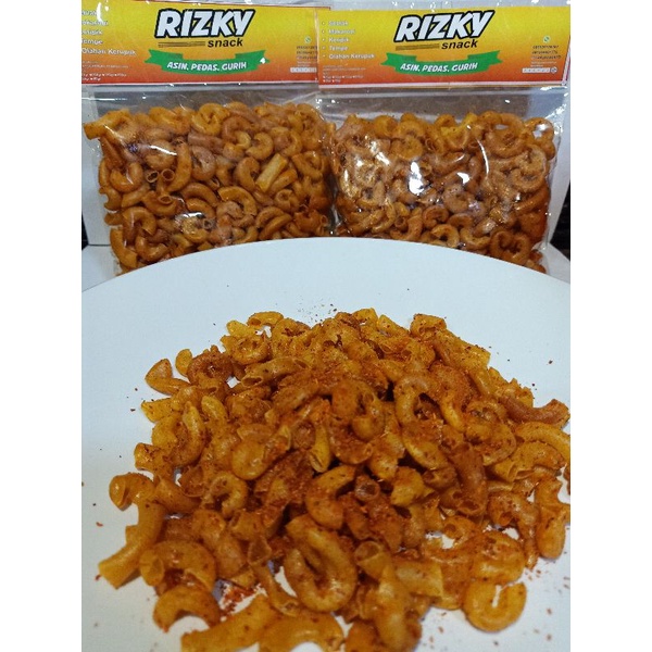 

Makaroni Cikruh Daun Jeruk Pedas dan Extra Pedas