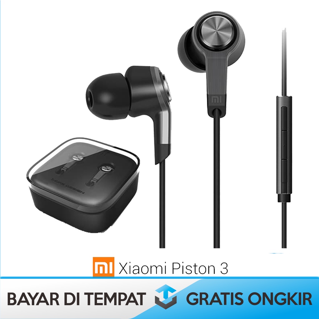 HEADSET HANDSFREE XIAOMI PISTON 3 KABEL KUALITAS TERBAIK FOR SAMSUNG