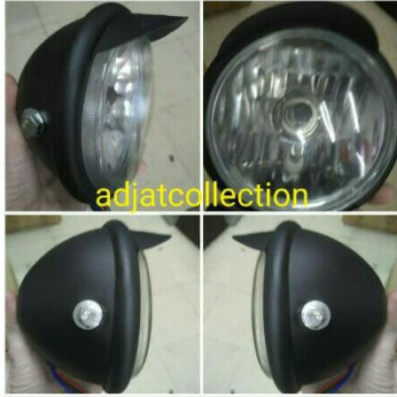 Lampu Depan Head Lamp Model Topi Universal Custom
