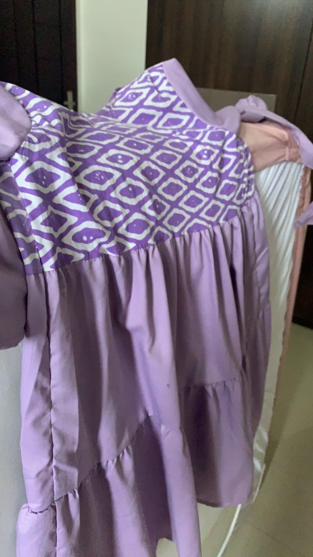 Masker Batik Anak Anak Kembaran Dress & Kemeja