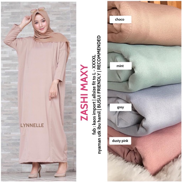 Zashi maxy dress fit to jumbo size