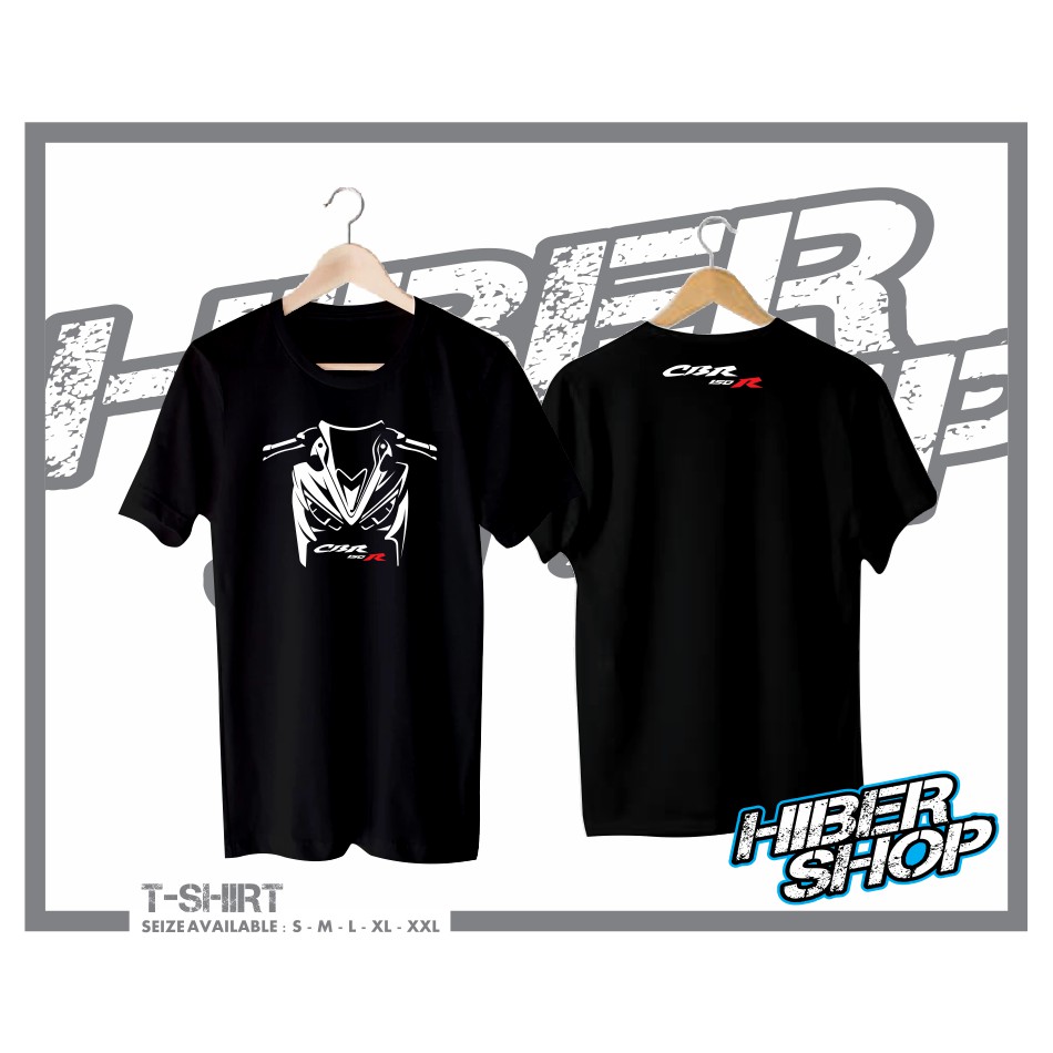 KAOS BAJU DISTRO PRIA WANITA HONDA CBR 150R MOTOR RACING OTOMOTIF MURAH KEREN - HIBER SHOP