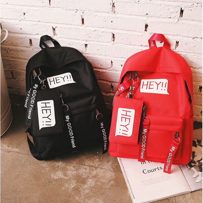 POKY - Tas Ransel HEY 2 in 1 !! /TAS Ransel /TAS Sekolah /TAS Punggung