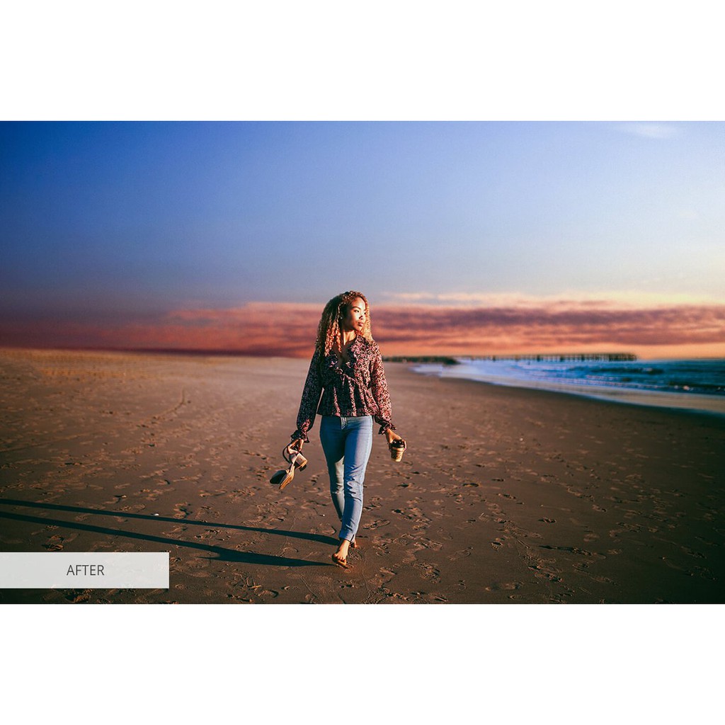 Sunset Sky Photoshop Overlays - Adobe Photoshop