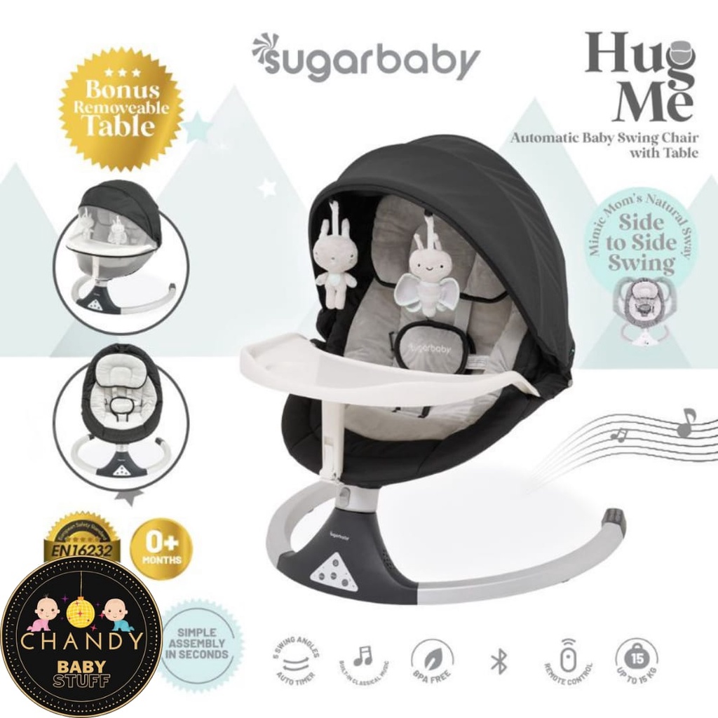 AYUNAN BAYI SUGAR BABY HUG ME AUTOMATIC BABY SWING