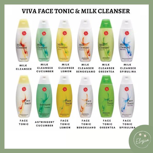 MURAH - VIVA FACE TONIC &amp; MILK CLEANSER &amp; AIR MAWAR