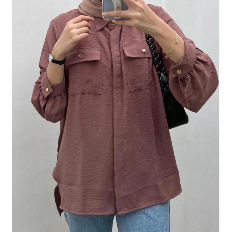 IL - KARINA BLOUSE OVERSIZE SHIRT TOP
