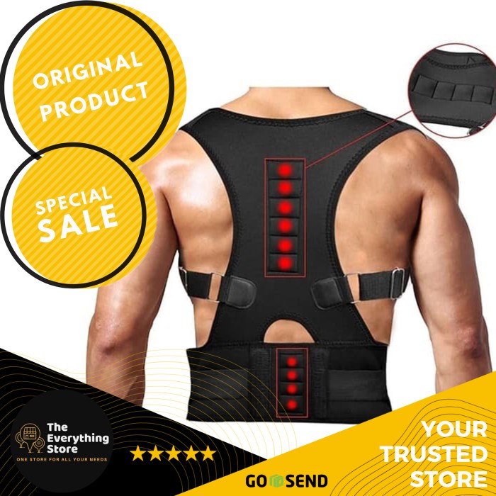 Alat Terapi ALAT TERAPI PENEGAK BADAN MEMBUAT BADAN TIDAK BUNGKUK / TERAPI BUNGKUK - L(C5C8) Alat Te