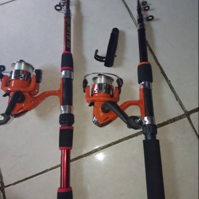 Bisa CoD 240 210 cm 180 cm Pancing murah bagus Joran dan Reel