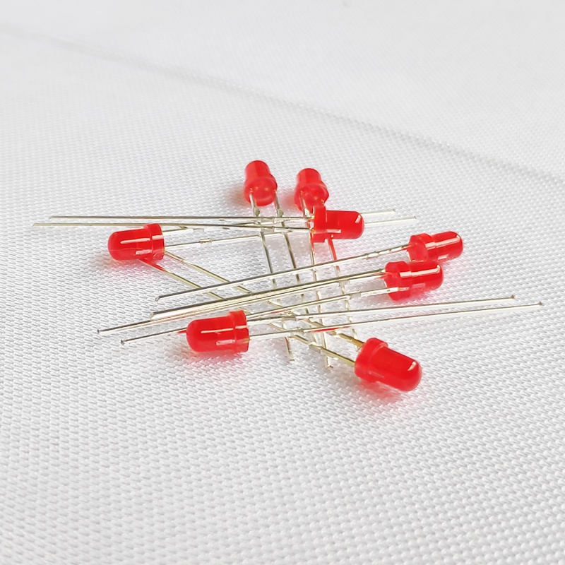 50PCS LED 3MM MERAH LAMPU LED 3MM