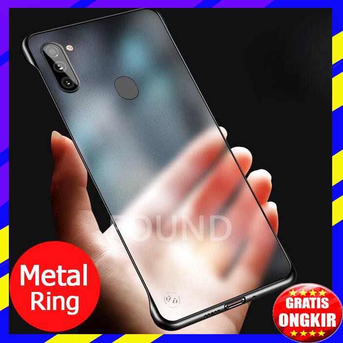 ACC HP CASE SAMSUNG M11 A11 HARD PC MATTE CASING TPU FRAME FRAMELESS