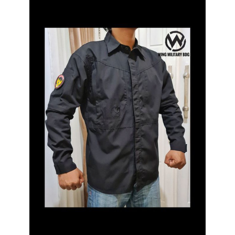 Kemeja Tactical Multifungsi W-076 Wing Military BDG