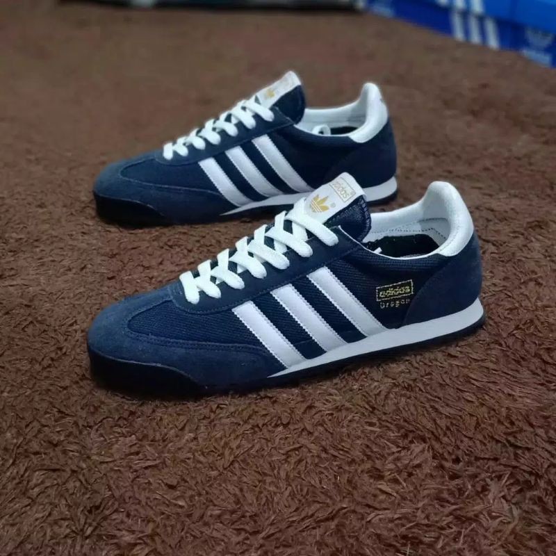adidas dragon navy white