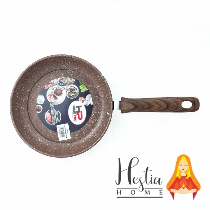 Home Pro Ceramic Frypan Wajan Anti Lengket Keramik 24 Cm - Fry Pan _Art