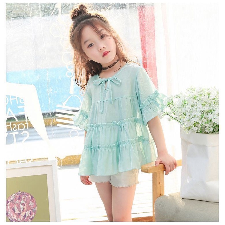 2 - 9 Tahun - Seohyun | Baju Anak Perempuan - Atasan Anak Perempuan - Blouse Anak Korean Style kualitas Import