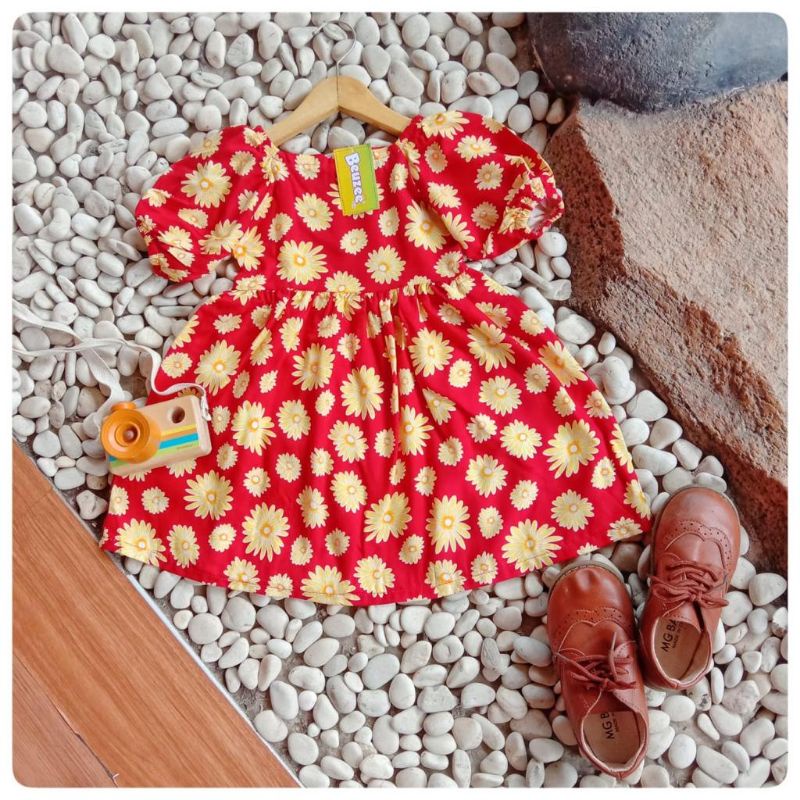 PILIH MOTIF Dress Kalina Beuzee Dress Anak Rayon Premium Dress Bayi Lucu KIDS 1-4 TAHUN