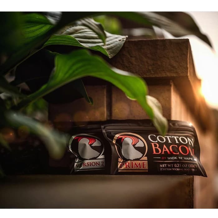 Cotton Bacon By Wick n Vape Authentic Kapas Vape Vapor Prime V2