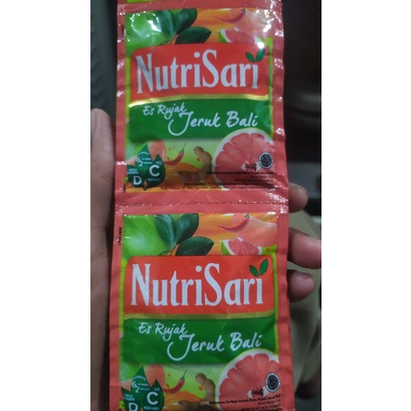 Nutrisari Es Rujak Jeruk Bali Renteng Isi 10 Sachet