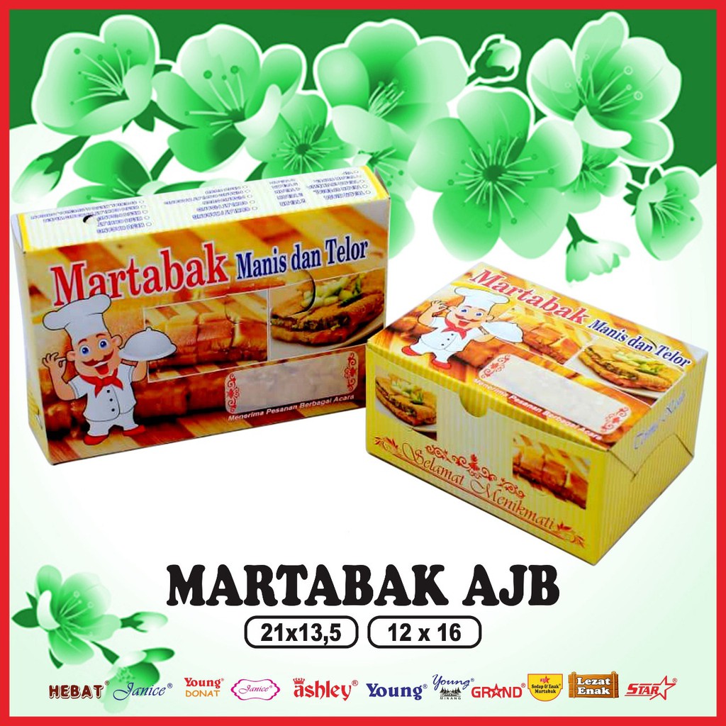 

Dus Martabak GS 12x16 AJB TEBAL