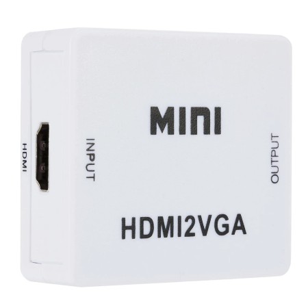 Converter HDMI To VGA Mini Adapter HDMI2VGA HD 1080P