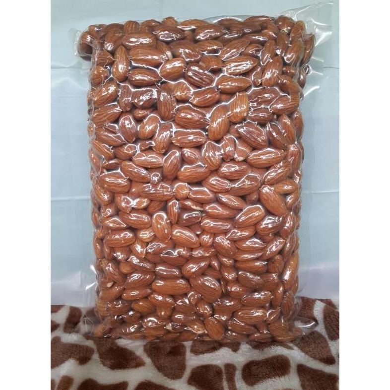 

Terfavorit Almond Roasted (Kacang Almond Panggang) Blue Diamond tanpa cangkang