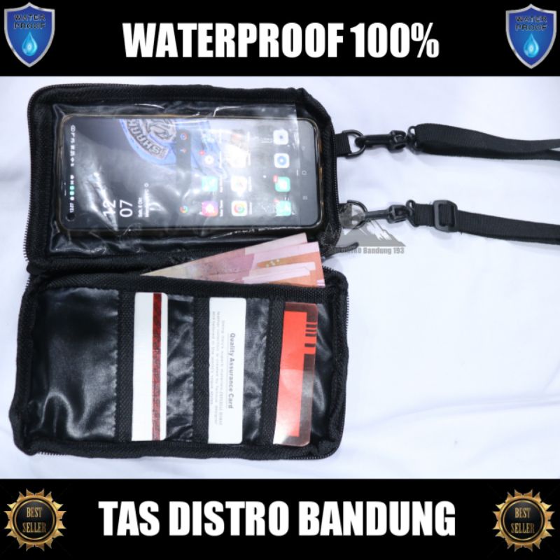 Hanging wallet waterproof Kartu Hp Sako TDB193 Tas HP waterproof anti air