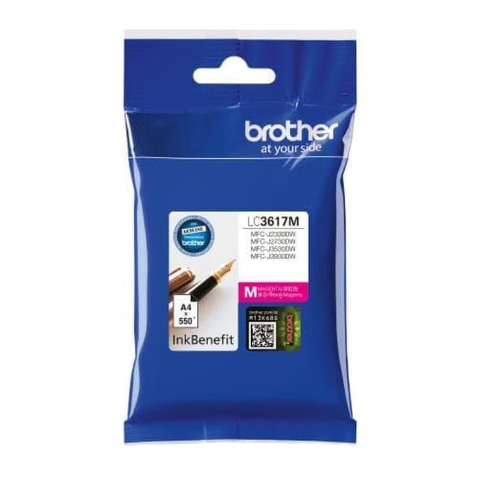 Tinta Brother LC 3617 Cyan/Magenta/Yellow Original