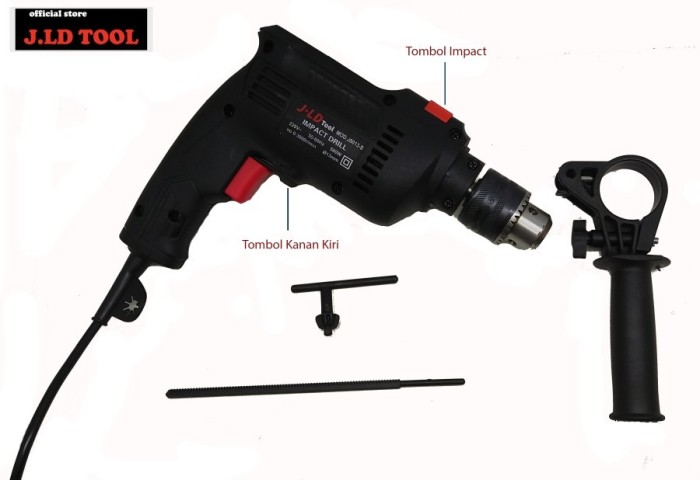 JLD J8013-S Mesin Bor Beton 13 mm Impact Drill