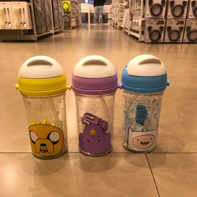 BOTOL MINUM ANAK ADVENTURE TIME MINISO