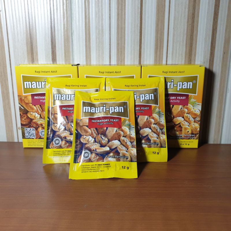 

Mauripan Ragi Instant Dry Yeast 12gr 1 Sachet